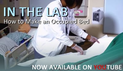 IN THE LAB: Making an Occupied Bed
