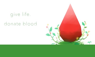 Donating Blood = Saving Lives